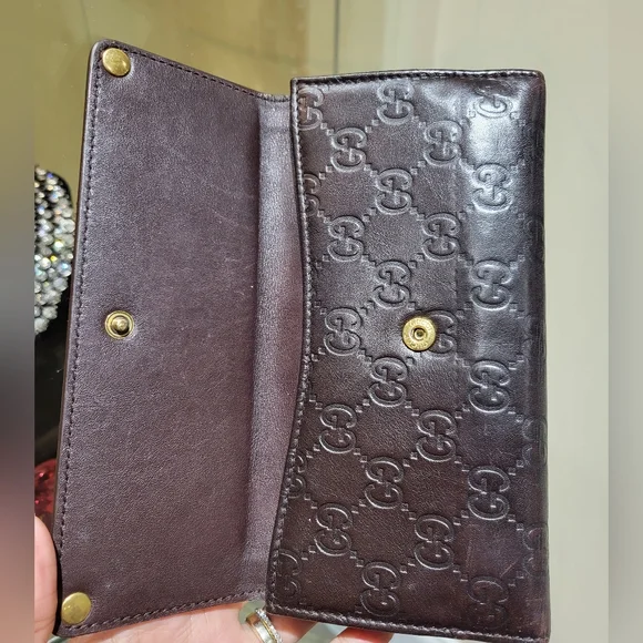 Gucci Crest Monogram Long Wallet (Limited Time Offer) - Picture 4 of 12